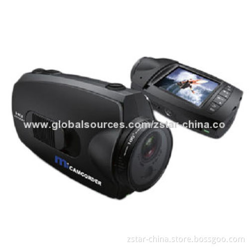 HD Outdoor Sports Camera with 2-inch LCD Screen/1,920 x 1,080P at 30fps Resolution